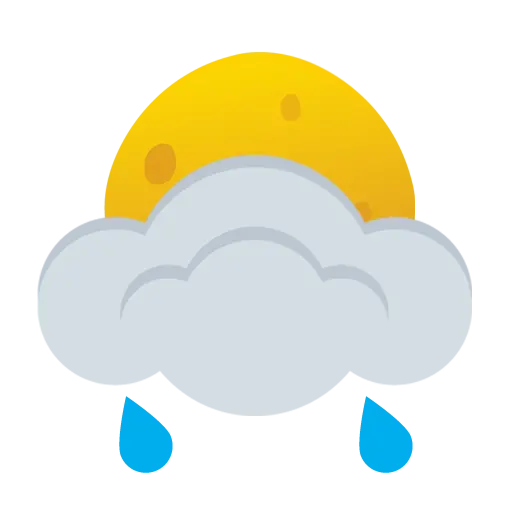 leichter Regenschauer leichter Regenschauer