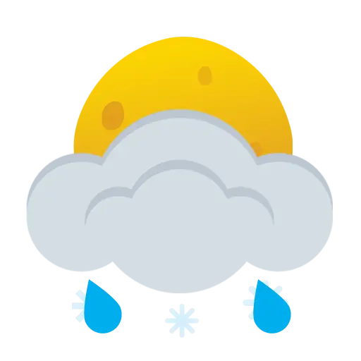 leichter Schneeregenschauer leichter Schneeregenschauer