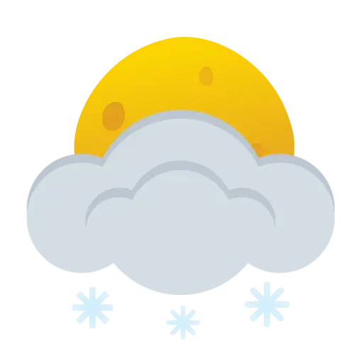 leichter Schneeschauer leichter Schneeschauer