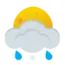 leichter Schneeregenschauer leichter Schneeregenschauer