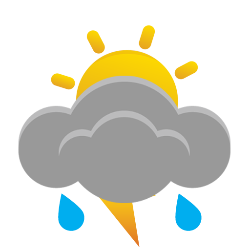 leichtes Gewitter leichtes Gewitter