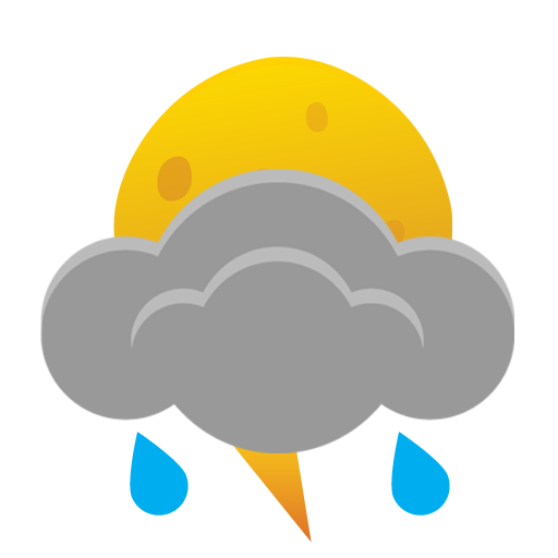 leichtes Gewitter leichtes Gewitter
